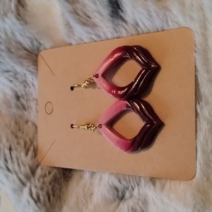 Handmade polymer clay earrings